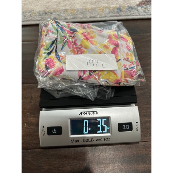 Jillian Nicole Womens Floral Tank Top White Pink Yellow Sleeveless Sz S - Picture 9 of 9